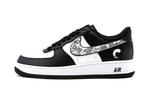 Кастомизированные кроссовки Nike Air Force 1 Skateboarding Shoes Unisex, белый/черный - фото