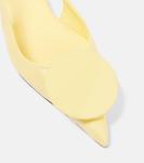 Кожаные балетки Les Slingbacks Duelo Jacquemus, Light Yellow - фото 5