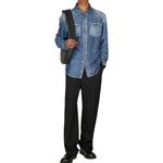 Повседневные брюки мужские черные Bottega Veneta, черный - фото 3