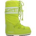 Ботинки Moon Boot модель Icon нейлон цвет жёлтый - фото 4