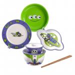 Наборы посуды Disney, Three-Eyed 8-Inch Deep Dish 2Pcs - фото 7