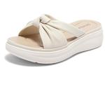 Шлепанцы женские Senda, бежевый - фото 3