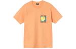 Футболка Stussy унисекс, Апельсин - фото 5
