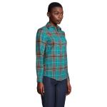 Женская фланелевая рубашка-туника Lands End Lands' End - фото 2