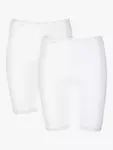 Трусики sloggi Basic+ Long Shorts 2 шт, белый - фото