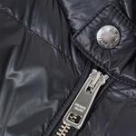 Пуховик мужской Prada с карманами на молнии, черный - фото 4