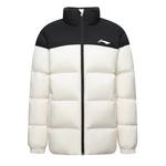 LINING Пуховик унисекс черно-белый - фото