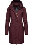 Плащ Ragwear Jannisa, бордо - фото