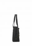 Сумка Guess KATYA SHOPPER, Coal Logo/Black - фото 5