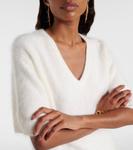 Кашемировый свитер Lisa Yang, Cream brushed - фото 4