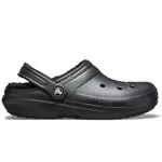 Сабо унисекс Crocs Classic Lined Clog, чёрный - фото