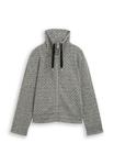 Кардиган TOM TAILOR Cardigan, Black/White Argyle Structure/Black - фото 5