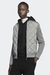 Худи Canada Goose HyBridge Quilted Knit Black Label, Silver Ore - фото 2