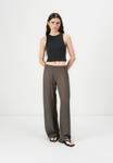 Брюки BAMBI CRINKLE TROUSERS Weekday, бежевый - фото 2