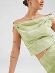 Топ TOPSHOP, пастельный зеленый - фото 3