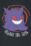 Футболка Pokémon Gengar - Beware The Grin, черный - фото 2