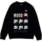 Унисекс худи Nike черное - фото