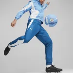 PUMA Куртка-гимн Манчестер Сити унисекс синяя, Blue - фото 4