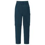Брюки VAUDE Detective Stretch Zip Off II, синий - фото 3