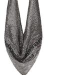 Alexander Wang Металлическая сумочка для женщин Black/Silver - фото 3