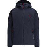 Пуловер с капюшоном и вышивкой Pony Ralph Lauren, синий - фото