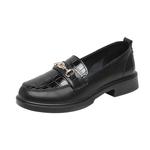 Лоферы женские EGCHI, Black - фото