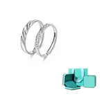 Кольца из сплава с цирконом унисекс VANA - фото