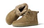 LEAVELAND зимние ботинки мужские, Хаки - фото