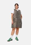 Платье Zizzi MIT TASCHEN UND LEOPARDENMUSTER, Leo Aop/Brown - фото 2