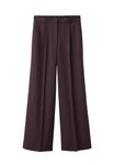 Брюки Mango Trousers, Wine/Bordeaux - фото 6