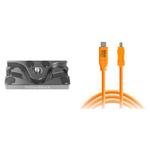 Tether Tools TetherPro USB Cable with TetherBLOCK Mounting Plate - фото
