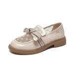 Лоферы женские Shouba, бежевый - фото