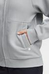 Толстовка на молнии Oxmo andie, дымчато-серый - фото 4