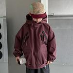 Детская куртка с капюшоном Moderate EASTERN CAMEL, burgundy - фото 5