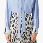 Футболка женская синяя Burberry - фото 7