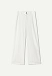 Брюки Bershka WIDE, White - фото 4