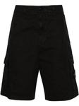 Шорты карго с нашивкой Compass Stone Island, черный - фото