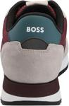 BOSS Мужские кроссовки Kai Retro Low Profile, Burgundy Plum - фото 3