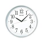 SEIKO Часы Sweeping Seconds Movement Plastic Wall Clock Unisex White - фото