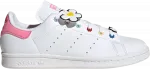 Кроссовки Hello Kitty x Stan Smith J 'Floral Beads', белый - фото