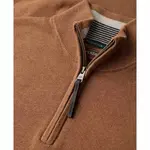 Свитер Superdry Essentials half zip, коричневый - фото 2