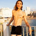 Плавательные шорты мужские 1 упаковка черные Puma, черный - фото 3