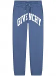 Брюки с логотипом Givenchy Kids, синий - фото