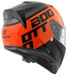 V128 BG-X Шлем Bogotto, черный/оранжевый - фото 3