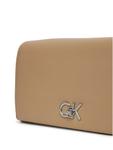 Сумочка Ck Mini Chain Bag K60K612806 Calvin Klein, бежевый - фото 2