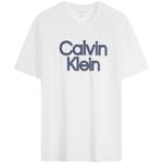 Футболка SS25 мужская Calvin Klein, белый - фото