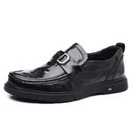 Лоферы мужские низкие черный Yedani - фото