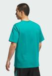 Футболка Adidas Performance BB FOUND TEE, Pure Teal Black/Teal - фото 2