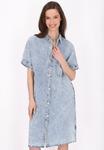 Платье-рубашка usha BLUE LABEL, светло-синий - фото 2