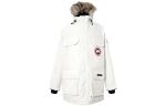 Экспедиционная пуховая парка Canada Goose, цвет полярный белый - фото